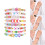 Lot de 8 bracelets d'amitié réglables, ensemble de bijoux faits 2