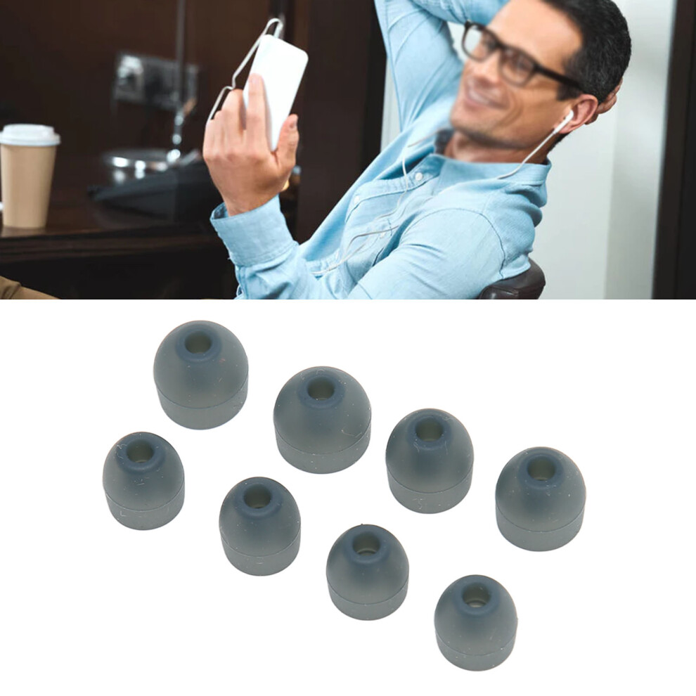 8Pcs Silicone Eartips For Wf 1000XM4 Stable Bass Noise Reduction 9371371165447