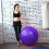 Μπάλα θεραπείας ισορροπίας Physio για ενδυνάμωση πυρήνα, φουσκωτή μπάλα 5