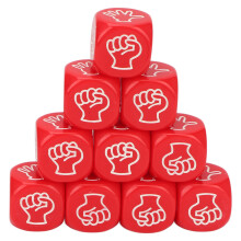 Dados criativos para contar histórias envolventes, dados para jogos de festa com recursos educativos, dados de seis lados de 20 mm para