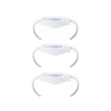 Suporte para mamadeira compatível com mamadeiras Avent Natural, design ergonômico que incentiva a independência do bebê ao beber, antiderrapante