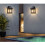 Motion Led Sconce Lights For Front Doors And Gardens, Retro Crystal Spotlight Effect With Sensitive Motion Sensor, Easy Installation And Adjustable 6