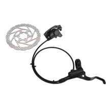 Doppel-Piston-Aluminium-Bremssatz für Fahrrad-Discs, links vorne, geeignet für Renn- und Mountainbikes