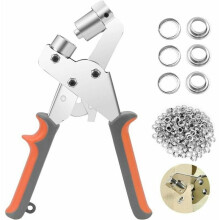 Crafting Companion, verbesserte Doppelmagnet-Ösenzange, ergonomischer Griff für komfortablen Halt, robustes Gehäuse aus Gussmetall für lange