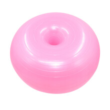 Palla da fitness di livello professionale, design anti-scoppio, forma a ciambella rinforzata anti-esplosione per ufficio, casa e palestra, utilizzo