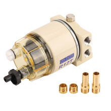 Marinöl-Wasserabscheider-Kit für kleine Bootsmotoren Aluminium-Blechfilter
