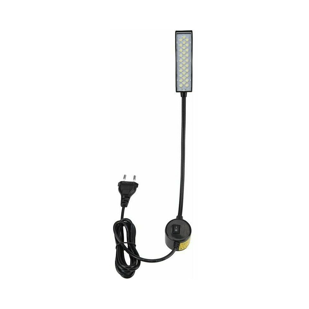 Flexible Gooseneck Task Light With Eye-Caring Bright Light, Energy Saving Low Power Consumption Work Lamp For Lathes, Drills, Music Stands, Sewing 9405630052800