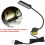 Low Power Consumption Long Life Expectancy Sewing Machine Light, Strong Magnetic Base Work Lamp with COB Surface Light Source for Industrial Work, 4