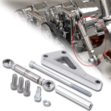Aluminum Alternator Bracket Kit for Chevy SBC 350 Engine, Anti-Corrosion