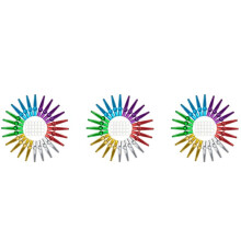 72-Pack Metal Kazoos with 72 Pcs Kazoo Flute Diaphragms 6 Colors,Good Companion for Ukulele, Violin, Guitar, Piano