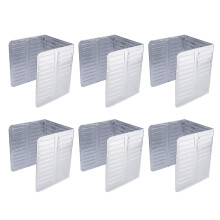 18Stk Öl-Spritzschutz Aluminium-Küchenbleche Silber Pflegeleicht