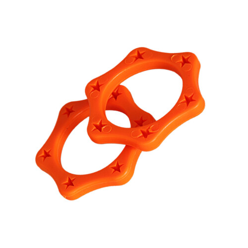 10Stk Mikrofonringe Orange Schutz Zubehör 1