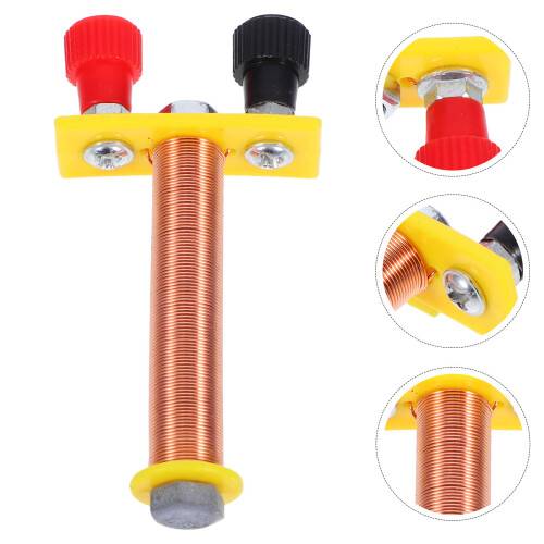 3Stk Schulset Elektromagnet T-Förmig Mit Kupfer-Spule Multicolor 1