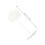 100Stk 3D Cake Inserts Weiß Holz Polyester Party Kuchen 4