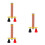3Stk Schulset Elektromagnet T-Förmig Mit Kupfer-Spule Multicolor 4