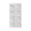 2Stk Wiederverwendbare Silikonform Schmuck Bastelform 3