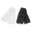 8Paare Fingerlose Halloween Polyester Riss Design Bunt 3