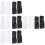 8Paare Fingerlose Halloween Polyester Riss Design Bunt 9