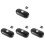 4Sets Doppeltes Brillenetui Hart Für Zuhause Organizer 4