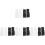 8Paare Fingerlose Halloween Polyester Riss Design Bunt 4