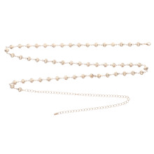 48Stk Damen Metall Waist Chain Gold Einstellbar Retro Belly Schmuck