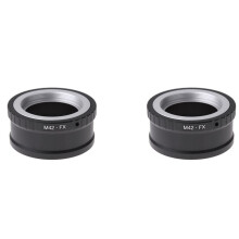 2X M42-FX M42 Lens voor  x Mount  X-Pro1 X-M1 X-E1 X-E2 Adapter Ring M42-FX M42 Lens