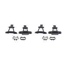 4X Front & Rear Bumper Assembly for HBX 16889 16889A 16890 16890A SG 1601 SG 1602 SG1601 SG1602 RC Car Parts Accessories