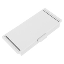 4Pcs Hidden Slide Out Plastic Drawers Grey Self Stick Desk Organizer