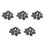 5Stk Vulkanischer Schwarzer Rohstein Für Pflanzgefäße 10