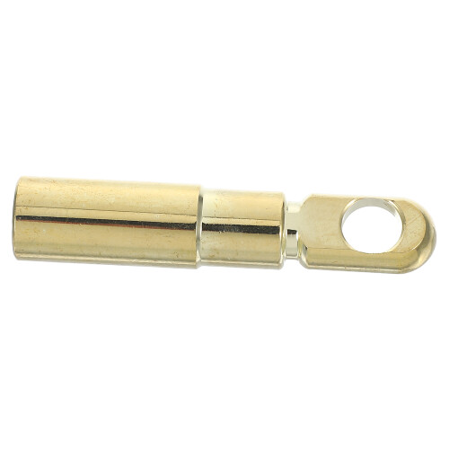 4Stk Messing Kabelverbinder Auto Audio Terminal O-Form Gold 2