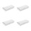 4Pcs Adhesive Slide Out Drawer Organizer Under Table Desk Storage Grey 6