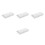 4Pcs Adhesive Slide Out Drawer Organizer Under Table Desk Storage Grey 9