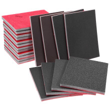 80Stk Schleifschwämme Mehrfarbig Flexible Schleifpads Für Auto & Möbel