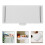 4Pcs Adhesive Slide Out Drawer Organizer Under Table Desk Storage Grey 10