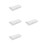4Pcs Adhesive Slide Out Drawer Organizer Under Table Desk Storage Grey 8