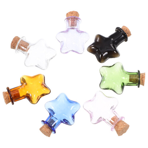 28Stk Mini Gläser Mit Glasfläschchen Für DIY Basteln 2