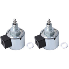 2X 846639 Brandstofafsluitmagneetventiel, Geschikt voor Briggs en Stratton-Motoren voor Gazontuinmachines
