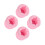 4Stk Make-Up Box Silikon Mit Hängefunktion Rosa 8