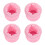 4Stk Make-Up Box Silikon Mit Hängefunktion Rosa 5