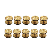 20Stk Messing Gürtel Rivet Golden