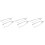 6Stk Perlen Schmuck Kette Handtasche Ersatzgriff Silber 4