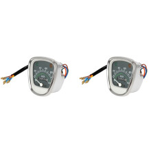 2X Retro Speedometer Tachometer Odometer Instrument for Passport Cub C50 C70 C90 C70MK3 Universal Gauges