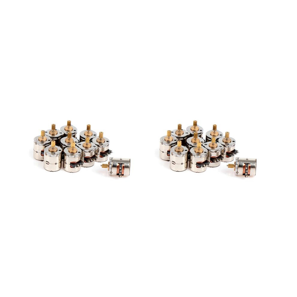 20Pcs/Pack 2-Phase 4-Wire Stepper Motor Miniature Stepper With Gear Small Tiny Motor Toy Engine Diy 6032906998192