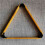 2X Wooden Billiard  Rack Solid Triangle Rack Pool  Racks Triangle Billiard  Racks Billiards Triangle Rack 3