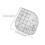 2X Righello per Trapunta con Taglierina per Angoli Curvi Creativi, Righello per Patchwork per Cucire Strumento per Patchwork per Modelli di Cucito, 6