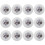 LED Coaster,36 Pack Light  Coasters,LED Bottle Lights,LED Sticker Coaster Discs Light  for Flash Light  Cup 2