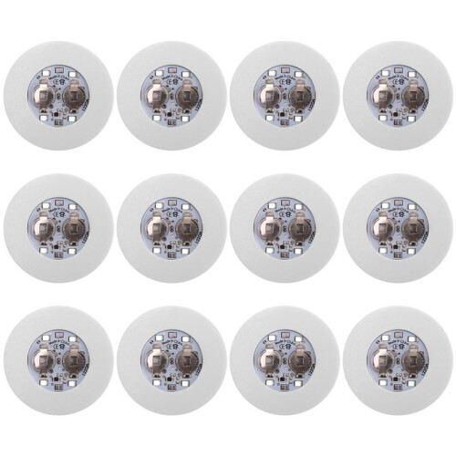 LED Coaster,36 Pack Light  Coasters,LED Bottle Lights,LED Sticker Coaster Discs Light  for Flash Light  Cup 1