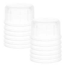 24Stk Spritzsichere Plastik Shaker Deckel Für Cocktail- Und Saftbecher