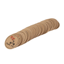 400Stk Kraft Paper Gift Tags Beige Umweltfreundlich Für Party