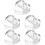 5Stk Kleine Acryl Kazoo Display Halter Bunt Organizer 5